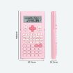 Picture of Deli 1700 Scientific Calculator Portable And Cute Student Calculator (White)