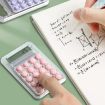 Small Silent Simple Calculator Mini Candy Pink - 7