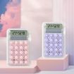 Picture of Small Silent Simple Calculator Mini Candy Dormitory Student Office Exam Tool (Purple)