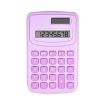 Picture of Small Solid Color Calculator Dormitory Student Office Exam Tool (Purple)