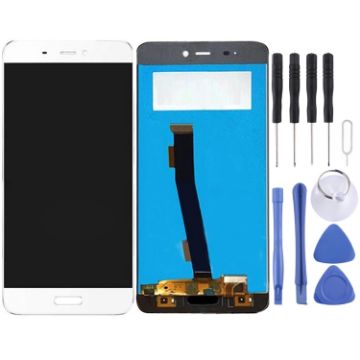 White TFT LCD Screen for Xiaomi Mi 5 with Digitizer Full Assembly - 1