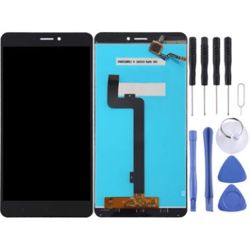 Black TFT LCD Screen for Xiaomi Mi Max 2 with Digitizer Full Assembly - 1