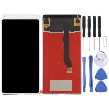 White TFT LCD Screen for Xiaomi Mi Mix2 with Digitizer Assembly - 1