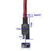 SAE One to Two Extension Cable Car Power Cord - 4