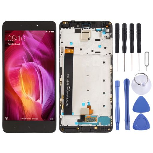 Black TFT LCD Screen for Xiaomi Redmi Note 4 Digitizer Full Assembly - 1
