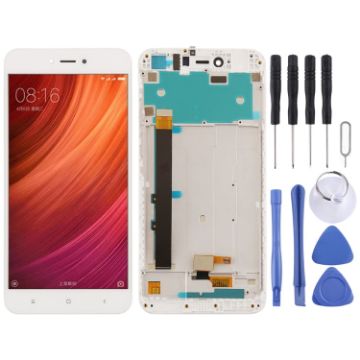 Xiaomi Redmi Note 5A TFT LCD Screen Digitizer Full Assembly White - 1
