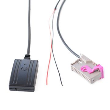 Car RNS-E 32PIN Bluetooth Music AUX Cable for Audi A3 A4 A6 A8 TT R8 - 1