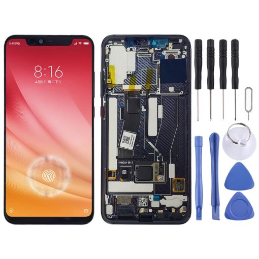 LCD Screen for Xiaomi Mi 8 Explorer/Mi 8 Pro Digitizer - Black - 1