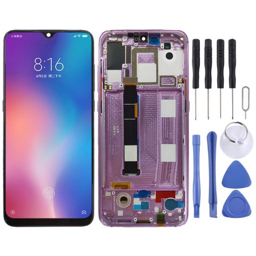 AMOLED LCD Screen for Xiaomi Mi 9 Digitizer with Frame - 1