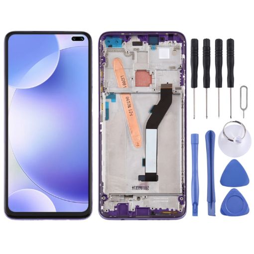 LCD Screen for Xiaomi Redmi K30 5G Digitizer Assembly (Purple) - 1