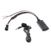Car Large Screen Host AUX Bluetooth Music Cable + MIC for BMW E39 E46 E53 X5 - 2