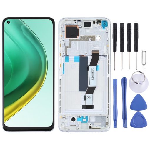 LCD Screen and Digitizer Assembly for Xiaomi Mi 10T Pro 5G - Silver - 1