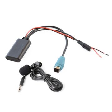 Alpine Kce-237b Bluetooth Music Audio Cable + MIC - 1