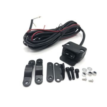 Picture of A0398 ATV Thumb Switch Control Cable Motorcycle Switch Handlebar Control Line, Cable Length: 3m