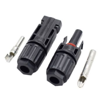 Picture of 10 Sets MC4 Solar Photovoltaic Connector Waterproof Flame-Retardant Socket