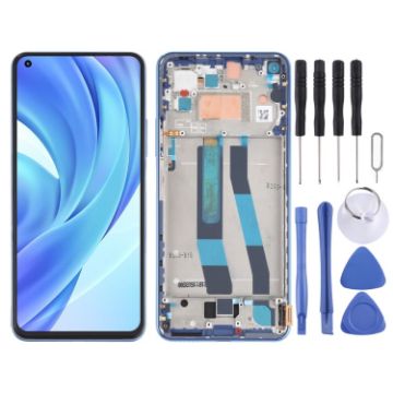 LCD Screen for Xiaomi Mi 11 Lite - Blue - 1