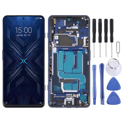 LCD Screen and Digitizer Assembly for Xiaomi Black Shark 4/4 Pro - Blue - 1
