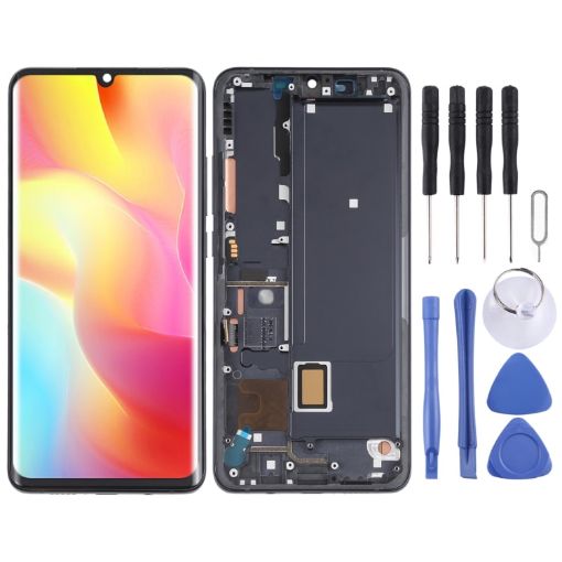 AMOLED LCD Screen for Xiaomi Mi Note 10 Lite - Black - 1