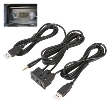 Universal Car USB Type-C AUX Interface Charging Seat - 1