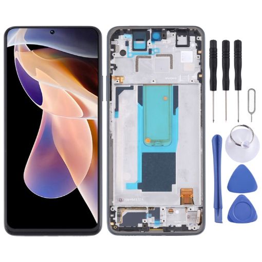 LCD Screen Digitizer Assembly for Xiaomi Redmi Note 11 Pro+ 5G (Green) - 1