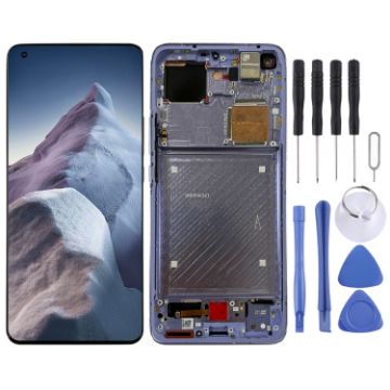 AMOLED LCD Screen & Digitizer Assembly for Xiaomi Mi 11 Ultra/Mi 11 Pro (Purple) - 1