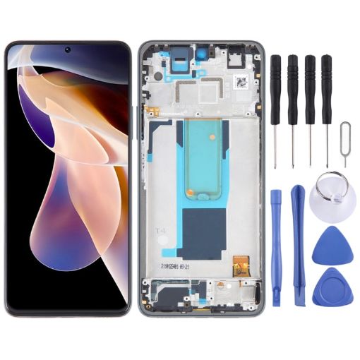 LCD Screen For Xiaomi Redmi Note 11 Pro+ 5G Digitizer Full Assembly Green - 1