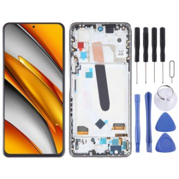 OLED LCD Screen For Xiaomi Poco F3 Digitizer Full Assembly - 1