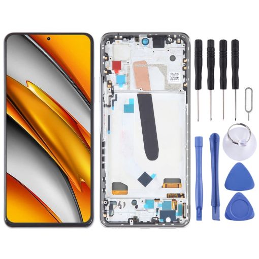 OLED LCD Screen For Xiaomi Poco F3 Digitizer Full Assembly - 1