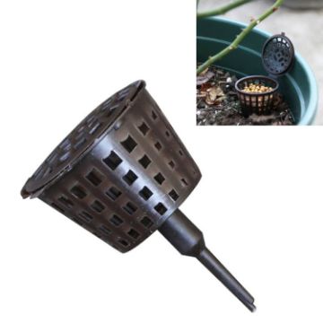 Picture of 10PCS Bonsai Tools Gardening Products Gardening Tools Bonsai Fertilizer Boxes with Cover, Small Size: 4 x 3cm