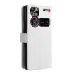 ZTE nubia Z60 Ultra Leather Phone Case (White) - 3