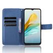 ZTE Blade A53 Pro Leather Phone Case - Blue - 4