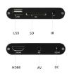 Picture of X9 HD Multimedia Player 4K Video Loop USB External Media Player AD Player (US Plug)