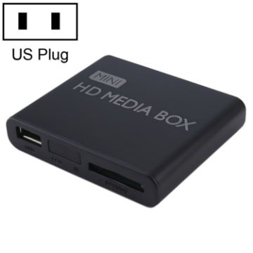 Picture of X9 Mini HD HDD Multimedia Player 4K Video Loop USB External Media Player AD Player (US Plug)