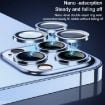 Picture of For iPhone 15 Pro TOTU PG-1 Golden Shield Series Metal Frame Lens Protector (Sliver)