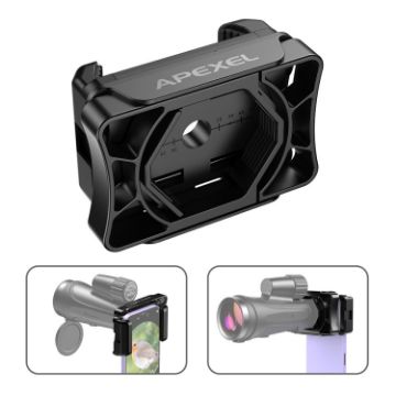 Picture of APEXEL APL-F002 Dual Monocular Bird Watching Camera Universal Eyepiece Connector Phone Accessories (Black)