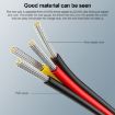 Picture of 2 x 15 Pin to 4 Pin to 4 Pin Serial SATA Power Adapter Cable, Core Material: Aluminium + Magnesium, Length: 18cm
