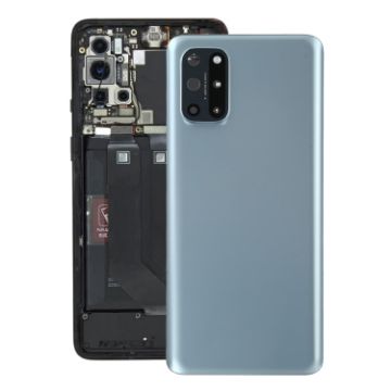 OnePlus 8T Battery Back Cover with Camera Lens Cover - Silver - 1