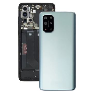 OnePlus 8T Battery Back Cover with Camera Lens Cover - Silver - 1