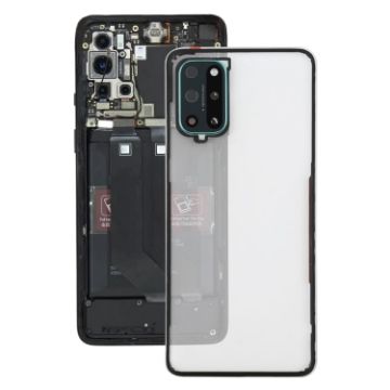 OnePlus 8T Battery Back Cover With Camera Lens - Transparent - 1