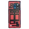 OnePlus 11R CPH2487 Battery Leather Back Cover - Red - 3