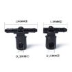 Picture of 2 PCS Windshield Washer Wiper Jet Water Spray Nozzle 1451329/1451330 for Vauxhall Insignia/Opel