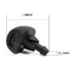 2 PCS Windshield Washer Wiper Nozzle for Peugeot 207/306/307 - 4