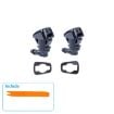 Picture of 2 PCS Windshield Washer Wiper Jet Water Spray Nozzle 68260443AA for Jeep Grand Cherokee 2005-2013