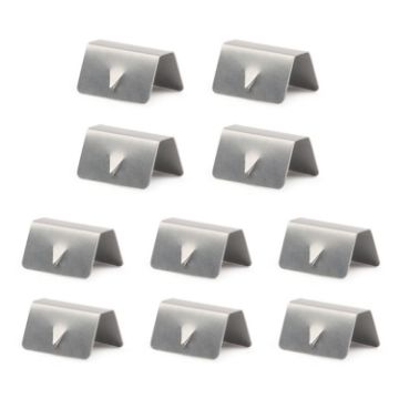 Picture of 10 PCS Car Windshield Clip Wind/Rain Deflector Channel Metal Buckle for Heko G3