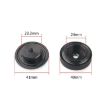 Black Rear Wiper Arm Cover for Honda Civic/Acura RSX Integra - 40mm - 3