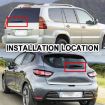 Porsche Cayenne 2011-2017 Rear Wiper Arm Blade Assembly - 7