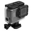Picture of For GoPro HERO5 30m Waterproof PC & ABS Housing Protective Case + Touch Back Cover with Buckle Basic Mount & Long Screw, Backcover Size: 7 x 6 cm
