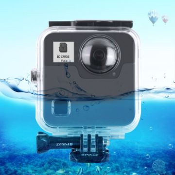 Picture of PULUZ 45m Underwater Waterproof Shockproof Housing Diving Case for GoPro Fusion, with Buckle Basic Mount & Screw