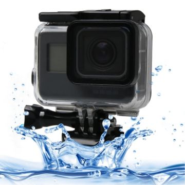 Picture of GoPro HERO6/5 Black 60m Waterproof Housing Diving Case with Touch Screen Back Door & Filter/Buckle - No Lens Disassembly