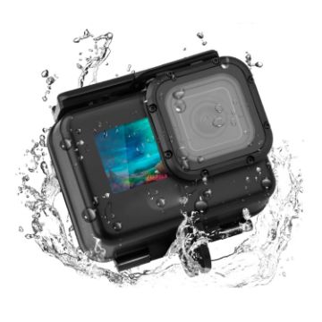Picture of 50m Waterproof Housing Protective Case with Buckle Basic Mount & Screw for GoPro HERO10 Black/HERO9 Black (Black)